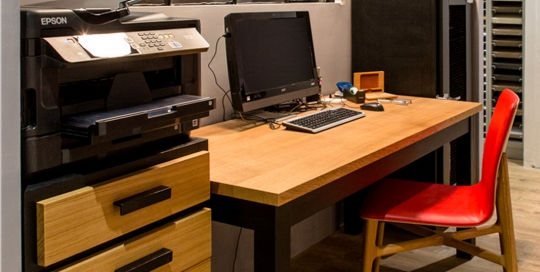 Bureau modèle FORUM de la gamme LCF Design
